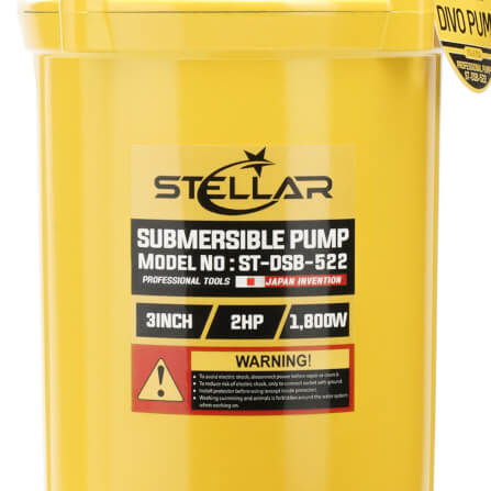 ปั๊มจุ่ม STELLAR รุ่น ST-DSB-522 ขนาด 3 นิ้ว 2HP 1,800W_5